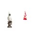 thumbnail image 1 of Escultura De Llama De Loro De Resina, Figura Abstracta De Animal, Adorno Decorativo Moderno Para Escritorio, Mesa, Centro De Mesa, Oficina, Estantería, Armario., 1 of 8