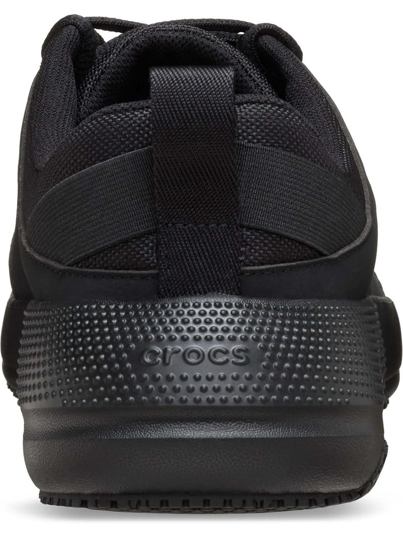 Crocs at Work Men's On The Clock Slip Resistant Work Sneaker