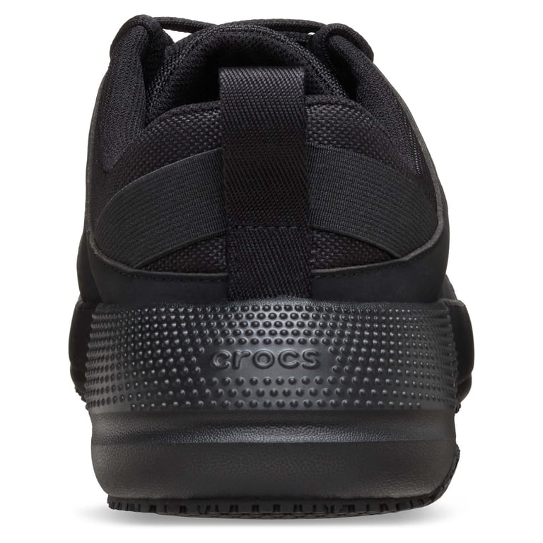 Crocs at Work Men's On The Clock Slip Resistant Work Sneaker