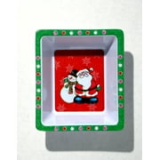 chef craft festive christmas dish santa 6 in decorative bowl red white green - Decorative Christmas Display Plates chef craft festive christmas dish santa 6 in decorative bowl red white green - Decorative Christmas Display Plates