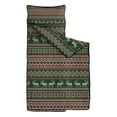 thumbnail image 2 of Red and Green Christmas Reindeer Pattern Toddler Nap Mats for Kids Preschool,50"x20" Sleeping Mat Bag or Kids,Toddler Sleeping Bag,Toddler Nap Mat or Daycare, 2 of 6