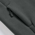 thumbnail image 5 of Xzbqbs Men's Soft Polar Fleece Jacket Lightweight Full Zip Jackets Casual Outdoor Warm Jackets Coats Thickened Coat with Pockets, 5 of 6