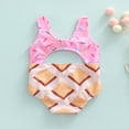 thumbnail image 4 of Maillots de Bain une Pièce pour Bébé Fille Biscuit/Cake Print, 4 of 9