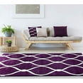 thumbnail image 2 of United Weavers Tapis de Zone Bristol Rodanthe Prune, 2 of 4