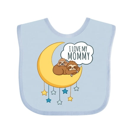 

Inktastic I Love My Mommy Boys or Girls Baby Bib