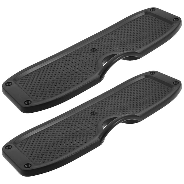 SOPOTUTU Black PP Boat Motor Mount for Kayak Use Lightweight and Portable Transom Plate Enhances Stability 2pcs