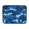 thumbnail image 7 of Modern Navy Camouflage 15 inch Portable Laptop Sleeve Compatible with MacBook Air Notebook Computer Case for Men Women College School Students, 7 of 7