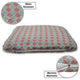 thumbnail image 3 of Ethnic Pet Bed, Abstract Concept Along Repetitive Pink and Blue Quatrefoils and Colorful Dots, Chew Resistant Pad for Dogs and Cats Cushion with Removable Cover, 24" x 39", Multicolor, by Ambesonne, 3 of 4