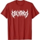 thumbnail image 1 of Sé amable. Death Metal, banda de metal negro extremo. Funny Ironic Camiseta, 1 of 2
