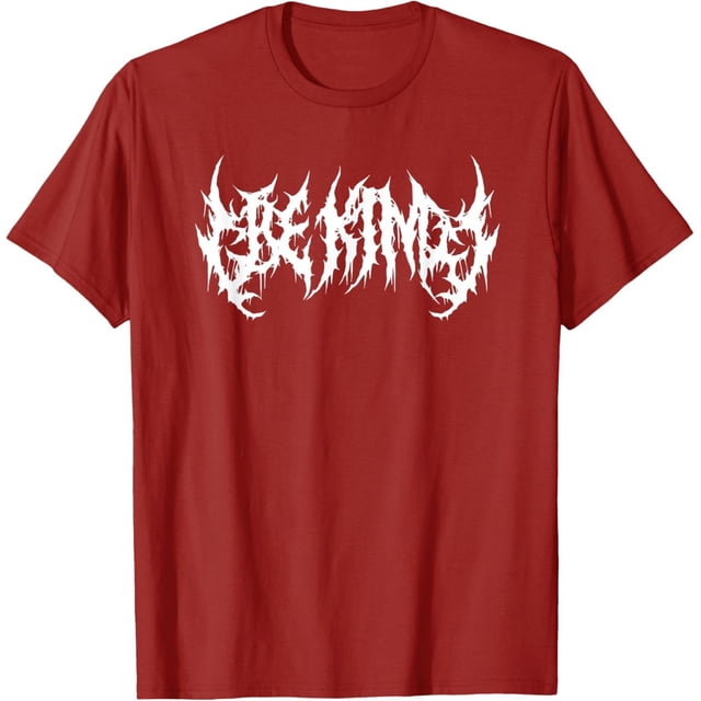 Sé amable. Death Metal, banda de metal negro extremo. Funny Ironic Camiseta