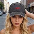 thumbnail image 6 of mgoYE America 250th Anniversary Hat Men Women American Flag Cap 4th of July Hat Patriotic Short Brim Cap USA Flag Stripe Star Summer Hat(Black,A), 6 of 6