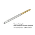 thumbnail image 4 of Unique Bargains M2.5 x 0.45 High Speed Steel Machine 3 Spiral Flutes Thread Tap Titanium Plated, 4 of 6