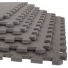 6pc Foam Mat Floor Tiles, Interlocking EVA Foam Padding by Stalwart