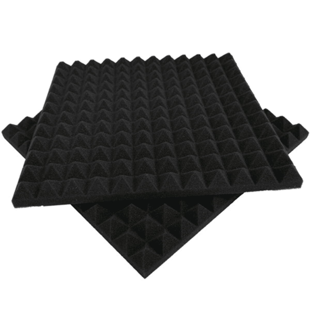 18 Pcs Acoustic Panels Foam Board Studio Sound-Absorbing Firewall Wedge Tiles Helps Reduce and Unnecessary Noise