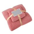 thumbnail image 1 of New Jixiangge Coral Plush Towel Bath Towel Set Gift Return Activity Soft And Absorbent Home Daily Towel Travel Essentials, 1 of 7