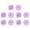 Pink, variant on OUNONA 10-Pack Metal Alloy Flat Sew-On Buttons for Clothes, Coat Buckles, Hand Sewing Buttons
