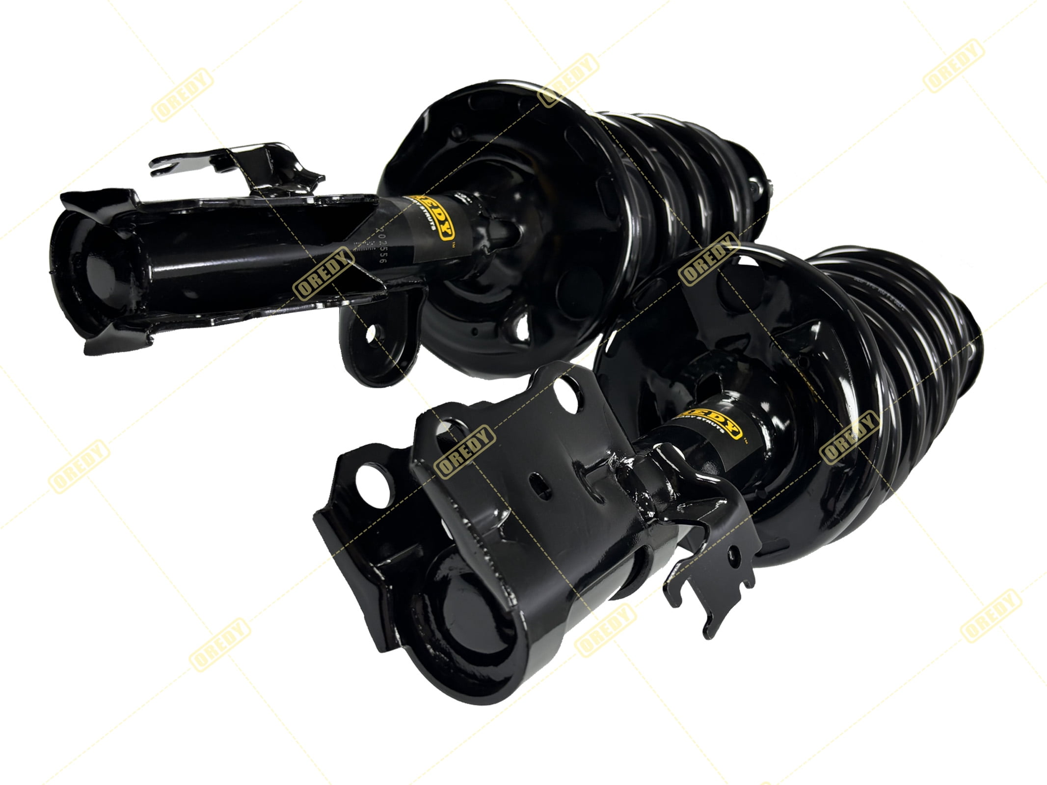 OREDY Front Pair Struts & Coil Spring Assembly Replacement for 2010 2011 2012 2013 2014 2015 Toyota Prius - 172689 172688