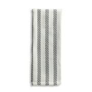 Thyme & Table Kitchen Towels, Gray and White, 4 Pack Set