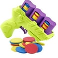 thumbnail image 5 of Children Flying Saucer Gun Carrot Flying Disc Launcher Outdoor Flying Toy Game For Kids, 5 of 8