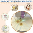 thumbnail image 5 of 6PCS 29.7x21cm Printable Sticky Water Soluble Embroidery Stabilizer for Hand & Machine Embroidery, 5 of 7
