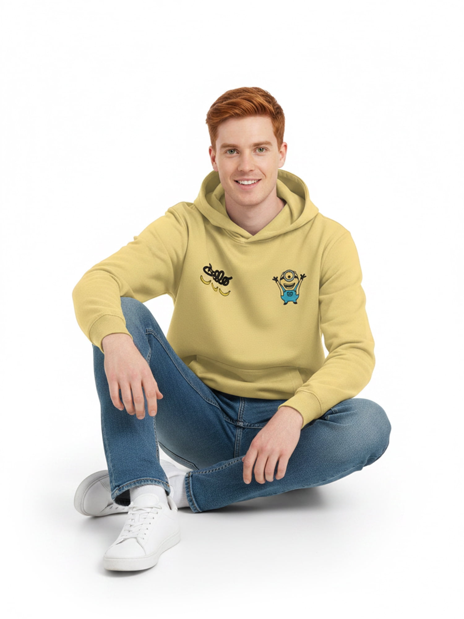 Despicable Me Men's & Big Men's Front & Back Graphic Hoodie, Bello Rager, Sizes S–3XL