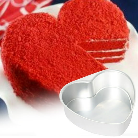 Cdar 6/8/10 Inch Non-Stick Love Heart Shape Cake pan Tin Mold Baking Cake Mold