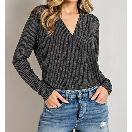 ee:some V-Neck Surplus Bodysuit
