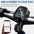 thumbnail image 4 of HOVSCO Electric Bike for Adults, 500W Peak Motor 20mph, 48V/15Ah, E-Mountain bicycle, UL2849, APP Control, 4 of 9