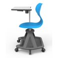 thumbnail image 6 of Luxor Mobile Tablet Arm Chair, 6 of 10