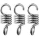 thumbnail image 1 of Resorte para hamaca 3 piezas de resorte para silla de hamaca de 8 mm, extensión de gancho de resorte, accesorio para silla de hamaca, para columpios colgantes de sillas de porche, 1 of 5