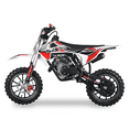 thumbnail image 2 of SYX MOTO VK 58cc 4-Stroke Gas Powered Mini Dirt Bike for Kids, Fully Automatic Youth Off-Road Motorcycle with Speed Governor, Pull Start, Red/White, 2 of 8