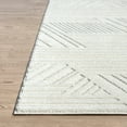 thumbnail image 6 of Abani Cozy Collection Area Rug Mid Century Modern Bedroom Living Room Decor Floor Rug 8 x 10 Gray, 6 of 9