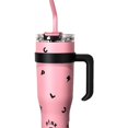 thumbnail image 5 of Taza de vacío gigante de gran capacidad de 40 oz con asa para automóvil, taza para automóvil con pajita para mantener el frío, regalo para parejas, taza de agua, 5 of 5