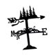 thumbnail image 5 of Ornamento de escritorio de hierro compacto pequeño de weatherervane para jardín al aire libre de granja Estilo E, 5 of 8