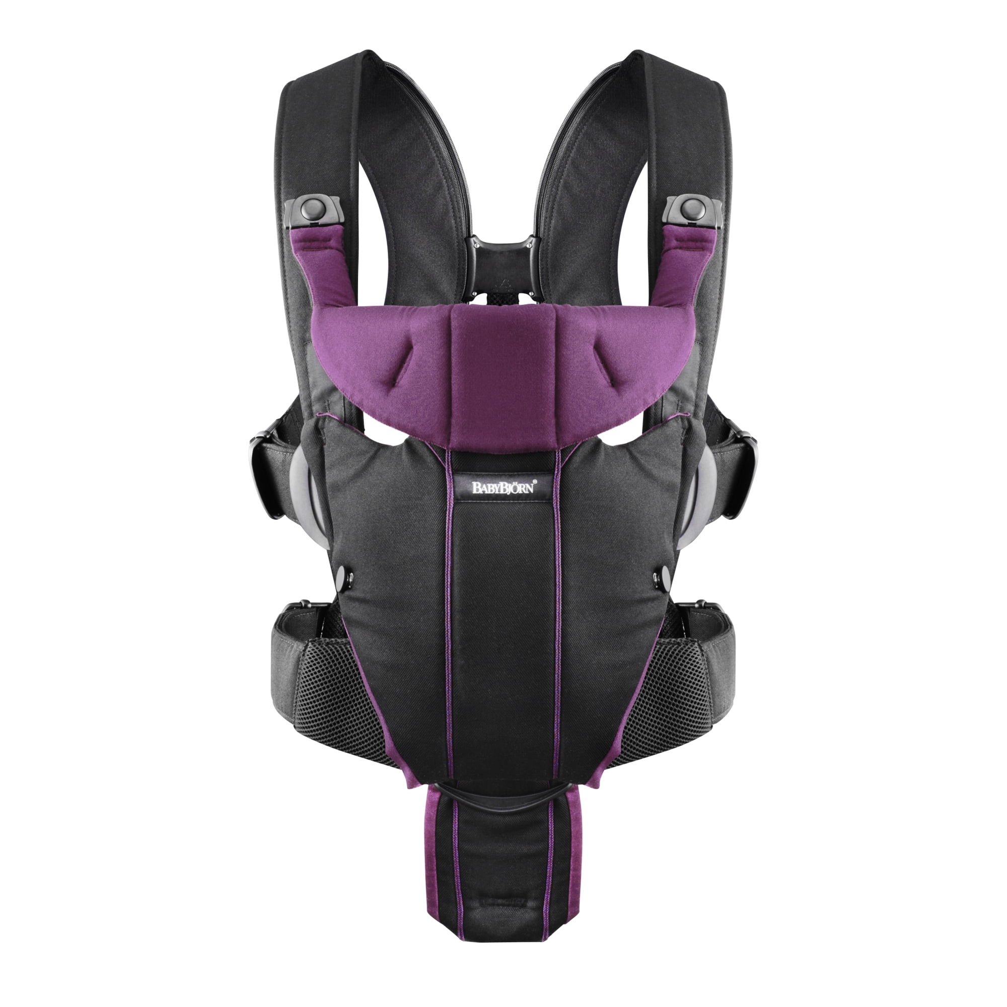 BabyBjorn Baby Carrier Miracle - Black/Purple
