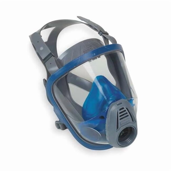 Msa Safety Gas Mask,L,Silicone 10031344