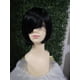 thumbnail image 3 of Peluca Negra ( Negro Total ) Corta Cabello Liso Kanekalon negro Unitalla Lymalimoon SW BOB Negro, 3 of 6