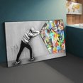 thumbnail image 2 of Street Art Graffiti Wall Art Curtain Canvas Painting ,a, 2 of 4