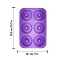 thumbnail image 6 of EUDIDV Silicone Bundt Cake Mold 3PCS Silica Gel Mould Skating Mould Silica Gel Cake Cooking Accessories. Cake Molds Mini, 6 of 6
