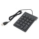 thumbnail image 1 of Teclado numérico, teclado numérico USB Mini computadora Teclado numérico Teclado numérico Grado profesional, 1 of 9