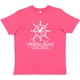 thumbnail image 3 of Inktastic Virginia Beach Va Nautical Youth T-Shirt, 3 of 5