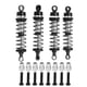 thumbnail image 1 of Aluminum Alloy Front and Rear Shock Absorbers for Traxxas Latrax Teton 1/18 RC Car, Black, 1 of 4