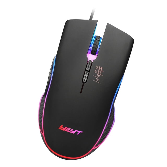 Ratón para Juegos con Cable para Computadora de Escritorio Universal Cómodo 7 Botones Sunnimix ratón para juegos con cable