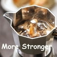 thumbnail image 3 of Espresso Maker, Coffee Percolator, Turkish Coffee Maker 6 Cup, Cream Color Coffee Maker Camping Coffee Pot Manual, 3 of 5