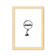 thumbnail image 1 of Cuadro de madera decorativa marco de casa A4, 1 of 3