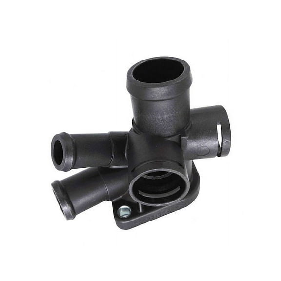 Engine Coolant Hose Connector - Compatible with 1993 - 1998 Volkswagen Golf 2.0L 4-Cylinder 1994 1995 1996 1997