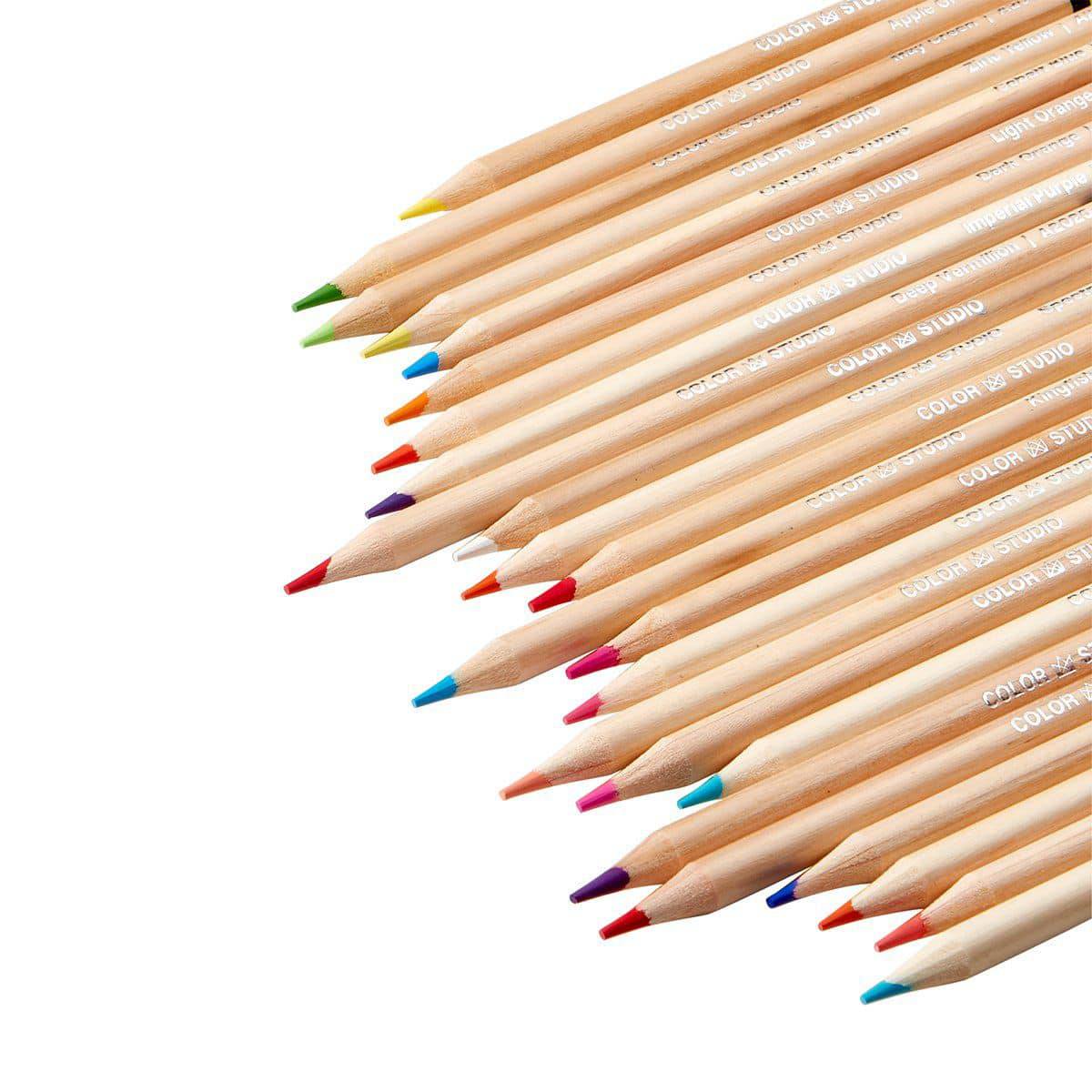 KINGART Studio 72-Color Wax-Based Colored Pencils photo 4