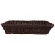 thumbnail image 1 of GOOHOCHY 1 cesta rectangular sencilla para guardar pan en el escritorio del hogar (café), 1 of 8