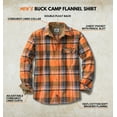 thumbnail image 2 of Legendary Whitetails Men's Buck Camp Flannel Shirt Long Sleeve Button Down 100% Cotton, 2 of 7