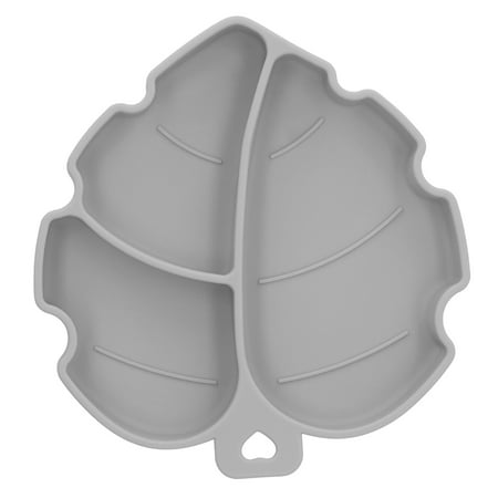 

Baby Suction Plate Silicone Toddler Plate Raised Edge Food Grade Proper Size For Dining